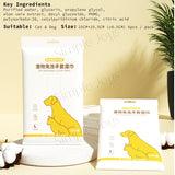 Pet Wet Wipe Cleaning Gloves Gentle Formula Disposable No-Wash Style Great For Cat And Dog
