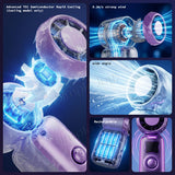 Ultra-Mini Capsule Handheld Fan 9.3m/s Powerful Wind Portable