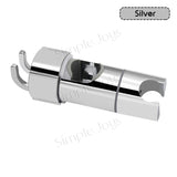 Slider Bar Showerhead Holder Adjustable Bathroom Rail Clamp