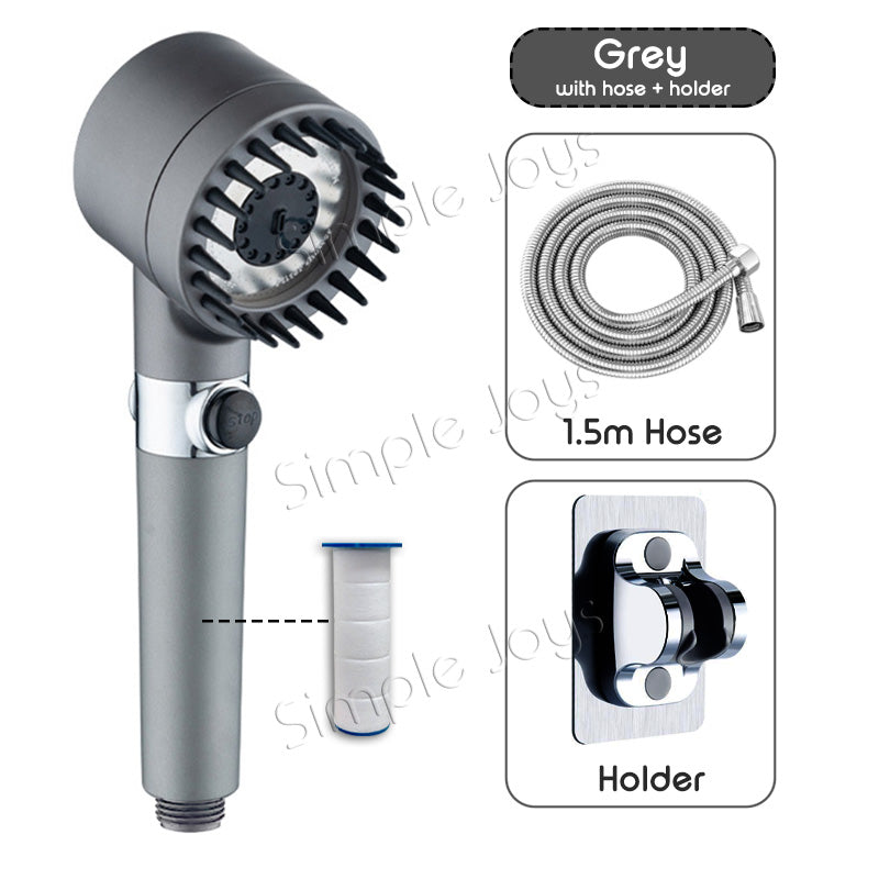 Spa Massage Showerhead Shower Head With Filter