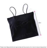 [3pcs Bundle] Ice Silk Tube Top With Shoulder Strap Bandeau Seamless Design