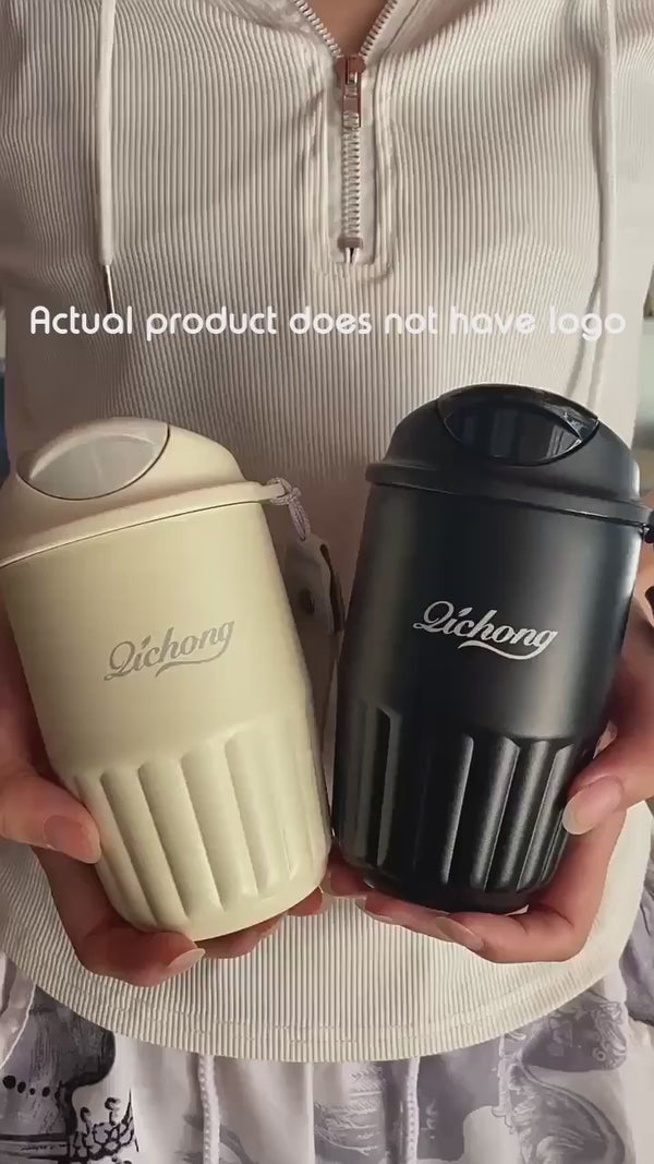 Travel Insulated Ceramic Coating Thermal Mug Tumbler