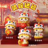 Fortune Snake Chinese New Year 2025 Blind Box Auspicious CNY Decoration Display Good Luck Health Wealth