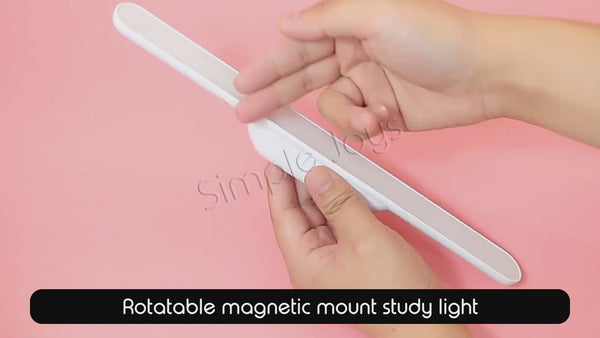 Dimmable Touch LED Study Lamp Light With Magnetic Mount