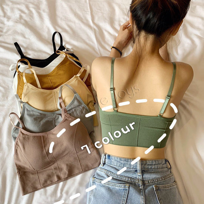 Wire Free Tube Top Bra Bralette With Removable Padding – Simple Joys