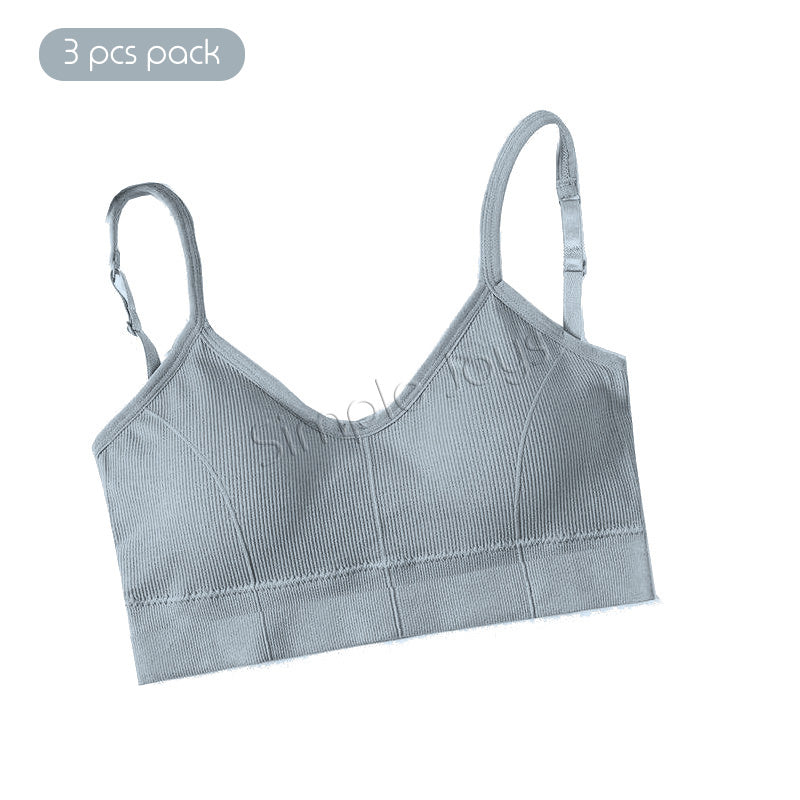 Wire Free Tube Top Bra Bralette With Removable Padding – Simple Joys
