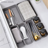 8-Piece Drawer Organizer Divider Storage Box For Stationery Jewelry Comestic Utensil