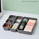 8-Piece Drawer Organizer Divider Storage Box For Stationery Jewelry Comestic Utensil