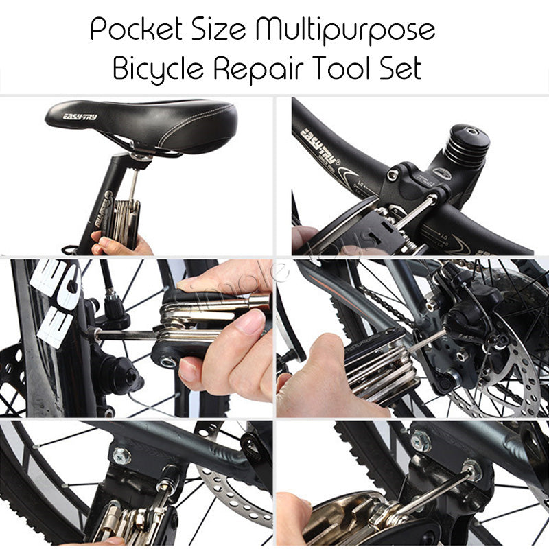 16-in-1 Bicycle Tool Kit Set For Repair Multi-function Bike Cycling Multitool