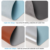 PU Leather Mousepad Writing Desk Pad Durable And Waterproof