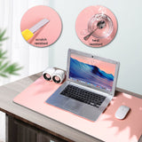 PU Leather Mousepad Writing Desk Pad Durable And Waterproof