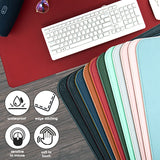 PU Leather Mousepad Writing Desk Pad Durable And Waterproof