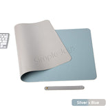 PU Leather Mousepad Writing Desk Pad Durable And Waterproof