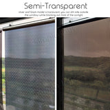 Sunshade Blackout Roller Blind Curtain With Suction Cups For Windows Or Car Windscreen