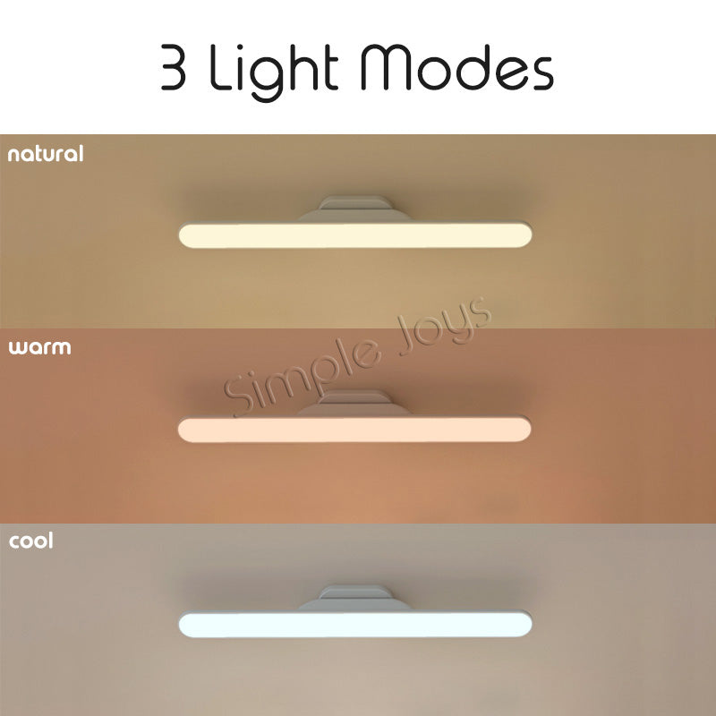 Dimmable Touch LED Study Lamp Light With Magnetic Mount