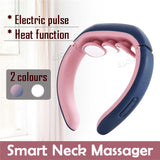 Electric Cervical Neck Massager with Heating Function Smart TENS Technology