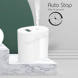 Automatic Contactless Hand Sanitizer Nano Atomizer With Rechargeable Internal Battery