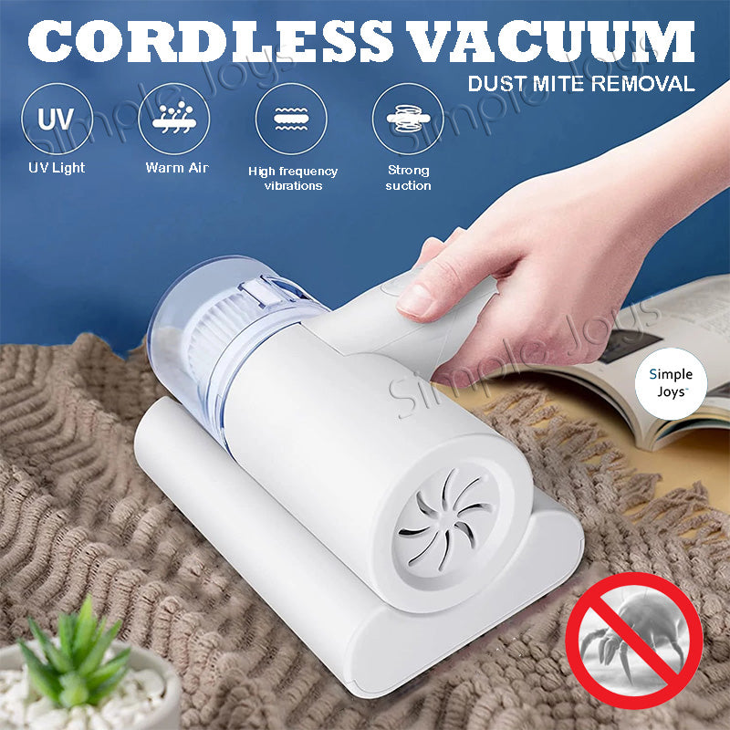 Anti Dust Mite Cordless Vacuum Cleaner With 10000PA Suction