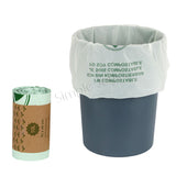 50pcs/100pcs Biodegradable Trash Bag 100% Compostable Eco-friendly Bin Bag