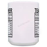 Teachers Day Gift Ceramic Cup Coffee Mug A Teacher Nutritional Facts! A Great Present For Teacher