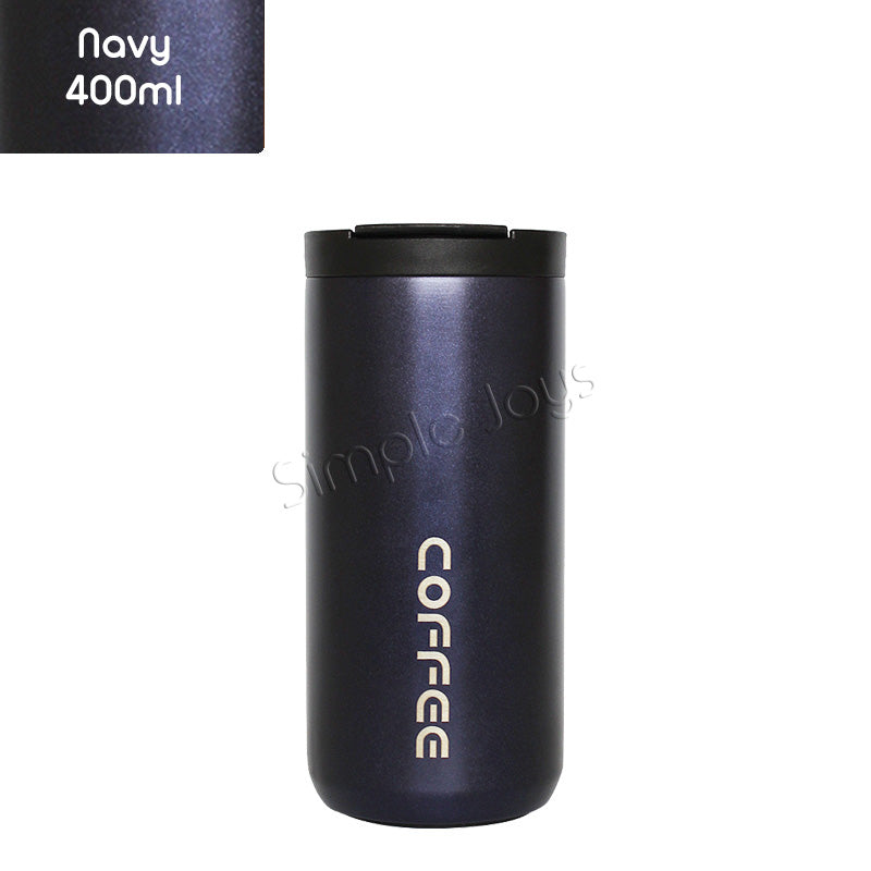 Leakproof Thermal Coffee Mug Bubble Tea Cup Vacuum Insulated Travel Tumbler