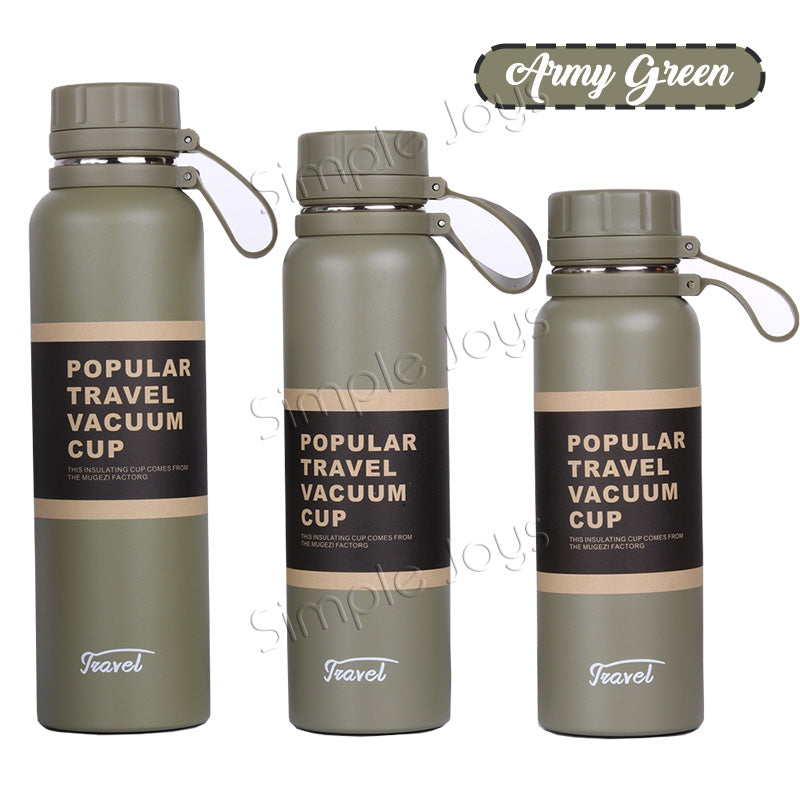 Leak-Proof Vacuum Insulated Tumbler Thermal Mug Water Bottle