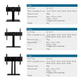 TV Stand Universal Wall Mount On Table Or Console For 26-65 inch VESA