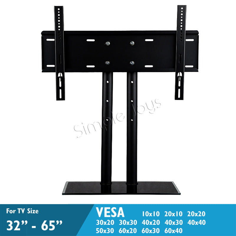 TV Stand Universal Wall Mount On Table Or Console For 26-65 inch VESA