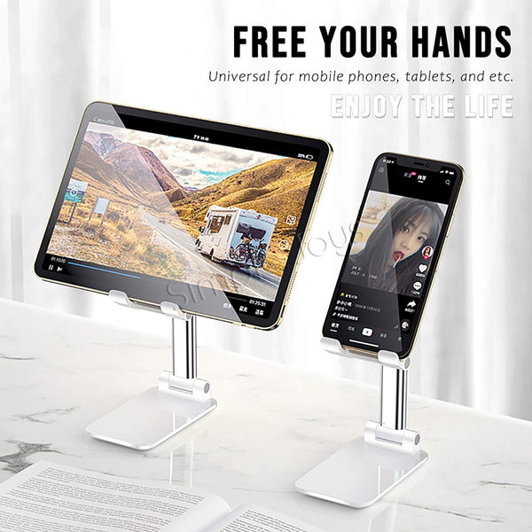 Foldable Phone Stand For Tablet iPad Holder With Adjustable Angle