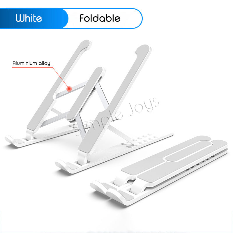 Foldable Laptop Stand Lightweight And Portable Tablet Notebook Riser