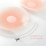 (3 Pairs Bundle) Silicon Nipple Covers / Nipple Stickers Breast Lift Invisible Bra