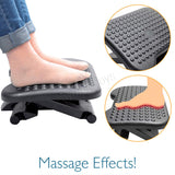 Ergonomic Under Desk Foot Rest With Massage Effect