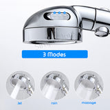 Showerhead with ON/Off Switch Shower Head 3-Mode Settings