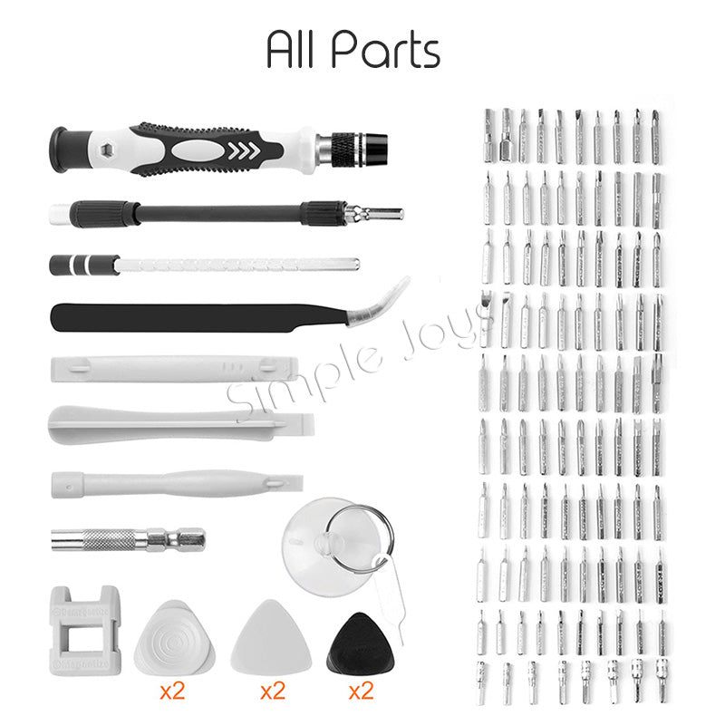 Precision Screwdriver Set 115 in 1 Handy DIY Tool Kit For Phone Laptop Macbook Glasses Repair