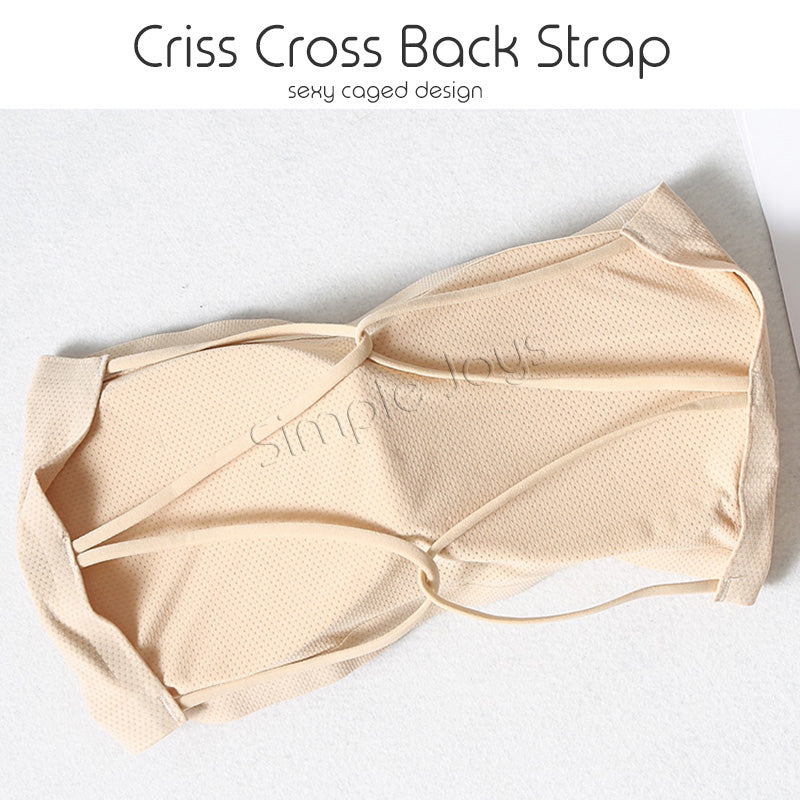 Ice Silk Seamless Tube Top Bandeau Strapless Bra With Back Hook Clasp –  Simple Joys