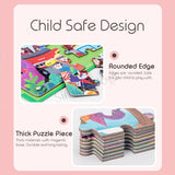 2-in-1 Magnetic Jigsaw Puzzle For Kids 40pcs Child Safe Design