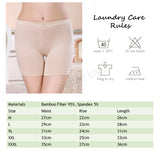 [3pcs Bundle] Bamboo Fiber Safety Shorts Boy Shorts Panty Soft And Comfortable