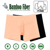 [3pcs Bundle] Bamboo Fiber Safety Shorts Boy Shorts Panty Soft And Comfortable