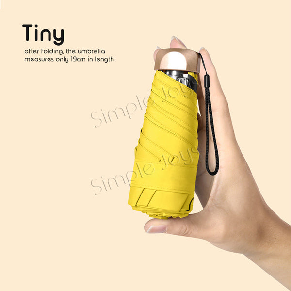 Anti UV Protection Lightweight Umbrella Foldable Into Compact Size