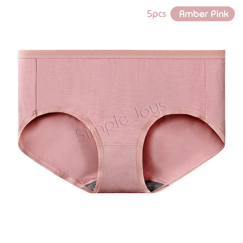 Bundle of 5 Seamless Modal Panty Antibacterial Panties Highly Stretcha –  Simple Joys