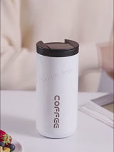 Leakproof Thermal Coffee Mug Bubble Tea Cup Vacuum Insulated Travel Tumbler